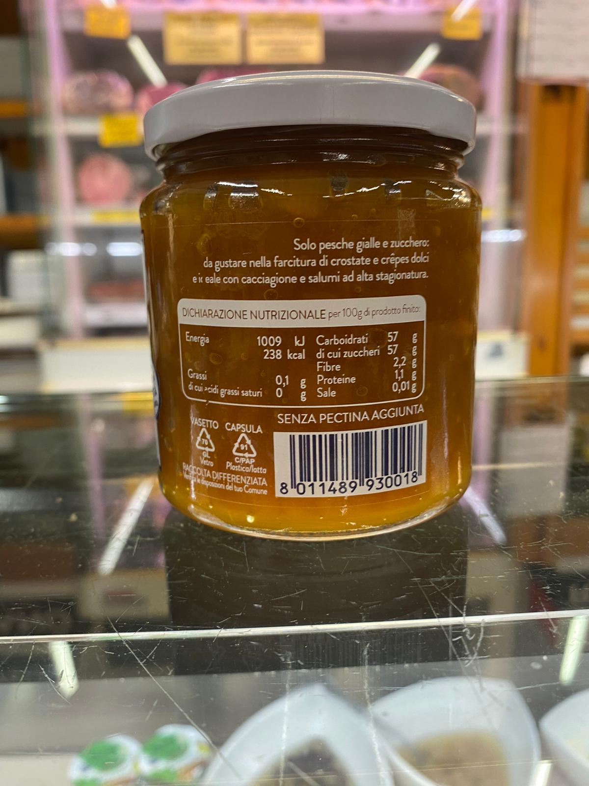 Marmellata di Pesche gialle - Senza glutine - Cavazza