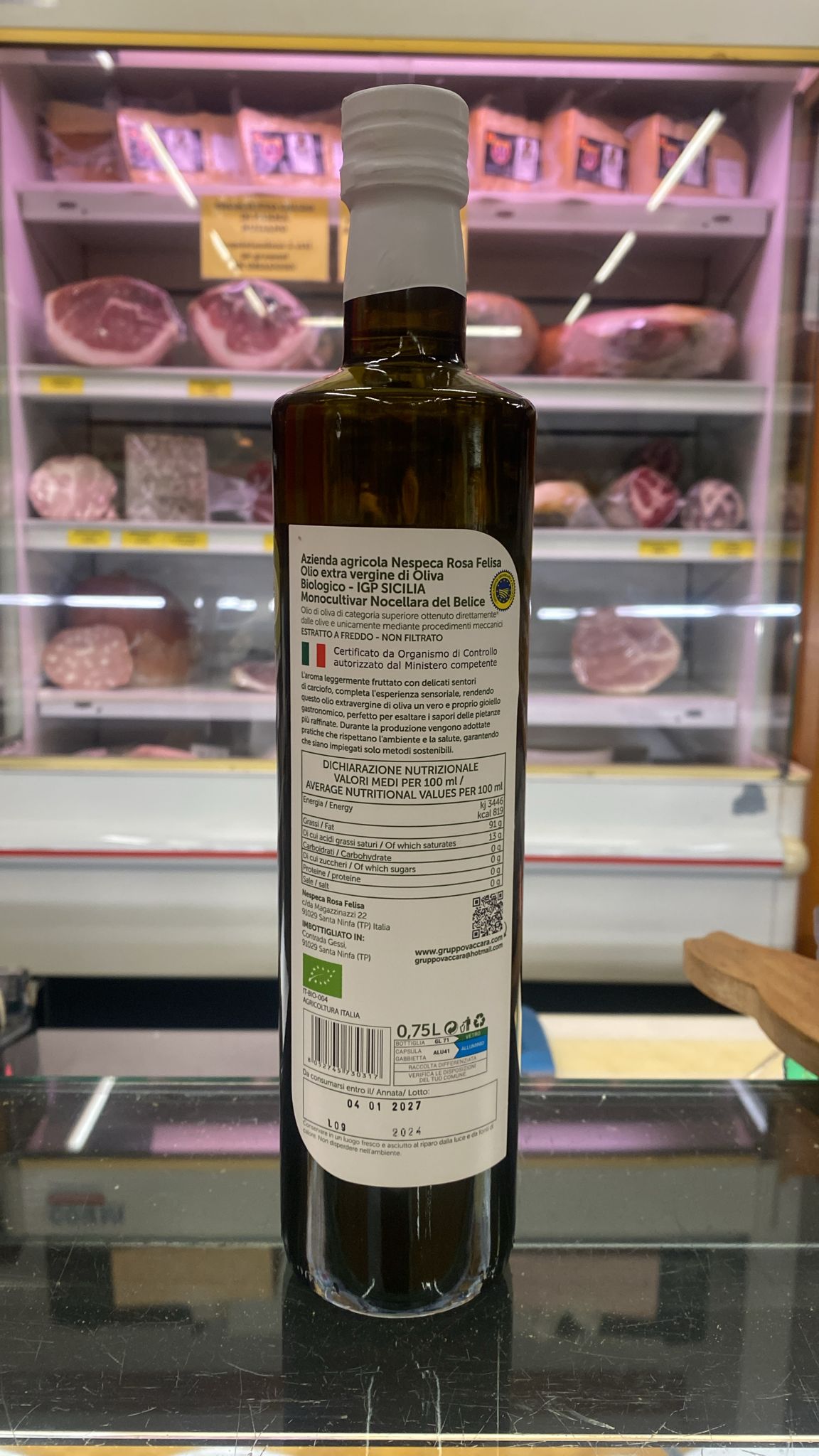 Nespeca - Olio extra vergine di oliva - 0,75L