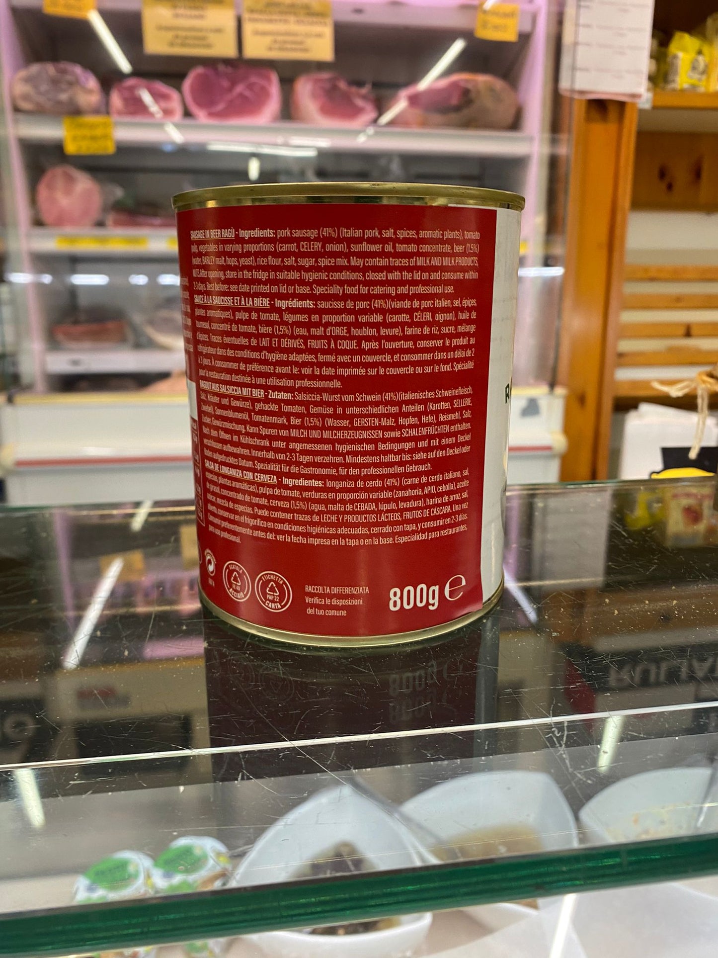 Ragù di salsiccia alla birra