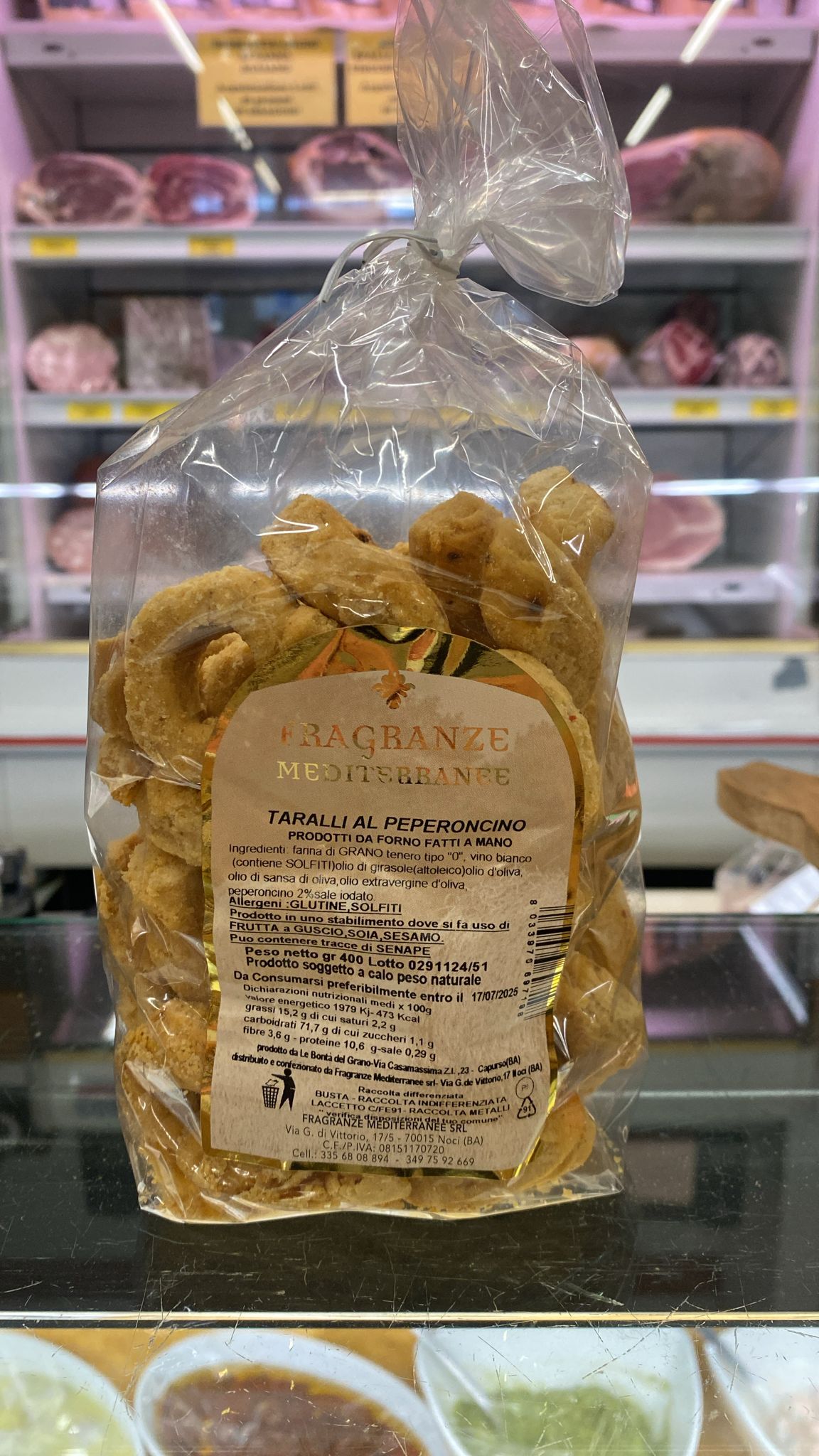 Taralli al peperoncino - Fragranze mediterranee