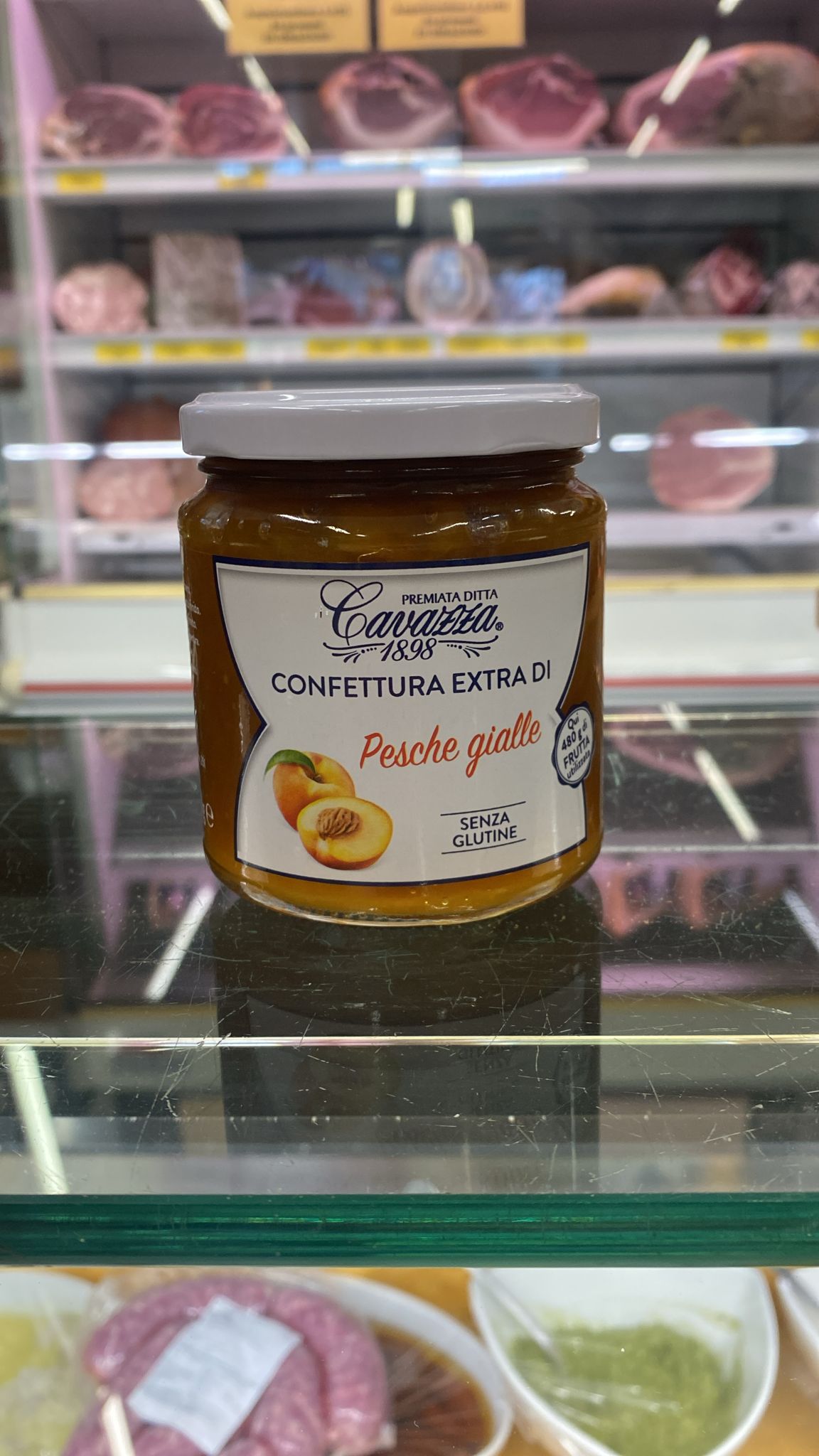 Marmellata di Pesche gialle - Senza glutine - Cavazza