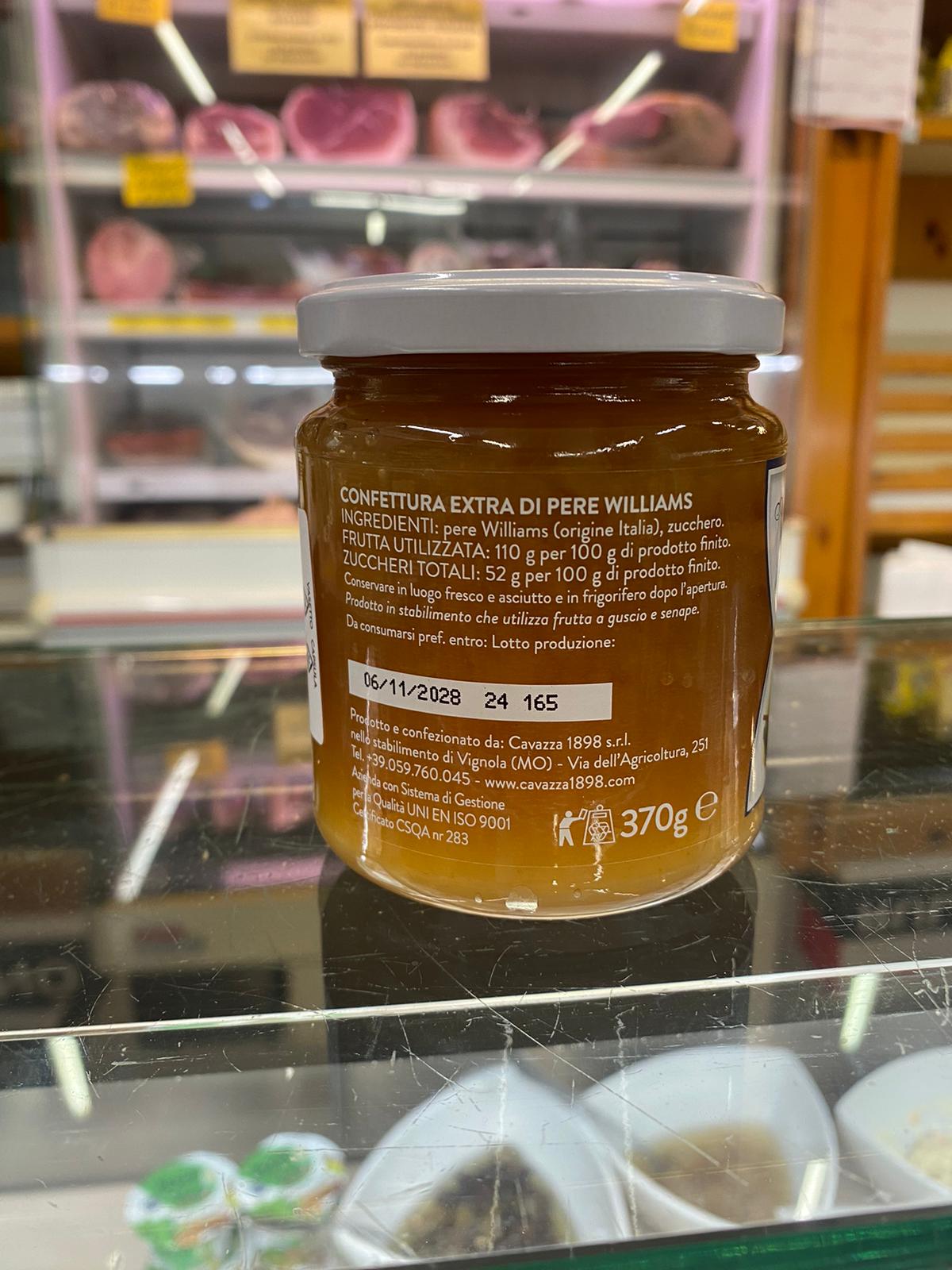 Marmellata di Pere Williams - Senza glutine - Cavazza