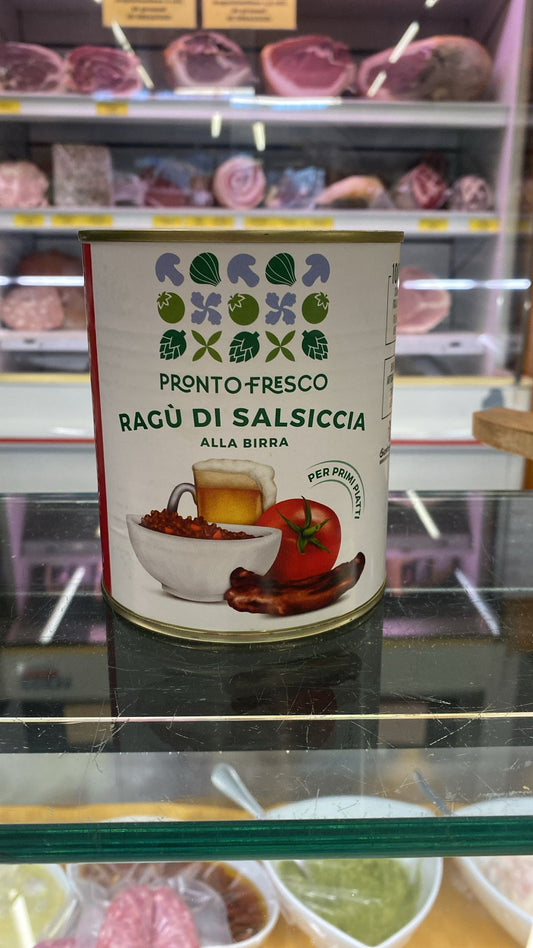Ragù di salsiccia alla birra